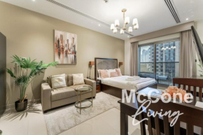 Cozy Studio with Burj Khalifa Views